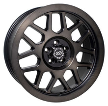 Cargar imagen en el visor de la galería, Enkei Matrix 17x8 5x100 30mm Offset 71.6mm Bore Brushed Black Wheel