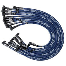 Cargar imagen en el visor de la galería, Moroso Chevrolet Big Block Ignition Wire Set - Ultra 40 - Sleeved - Non-HEI - 90 Degree - Blue
