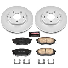 Cargar imagen en el visor de la galería, Power Stop 10-12 Hyundai Tucson Front Z17 Evolution Geomet Coated Brake Kit
