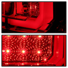 Cargar imagen en el visor de la galería, Spyder 07-13 Toyota Tundra V2 Light Bar LED Tail Lights - Red Clear ALT-YD-TTU07V2-LB-RC