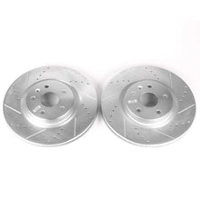 Cargar imagen en el visor de la galería, Power Stop 14-17 Buick Regal Front Evolution Drilled &amp; Slotted Rotors - Pair