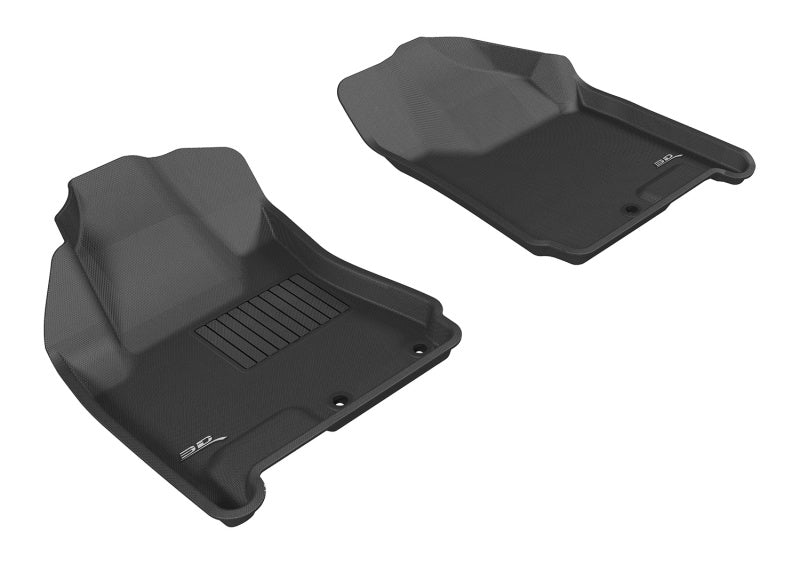 3D MAXpider 2010-2016 Cadillac SRX Kagu 1st Row Floormat - Black