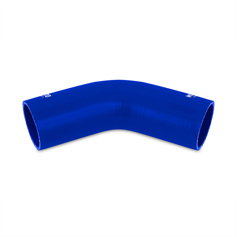 Mishimoto 3in. 45 Degree Silicone Coupler - Blue