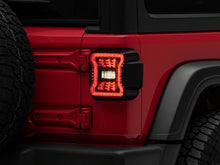 Cargar imagen en el visor de la galería, Raxiom 18-26 Jeep Wrangler JL LED Tail Lights- Red Housing- Smoked Lens