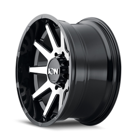ION Type 143 20x9 / 6x139.7 BP / 0mm Offset / 106mm Hub Black/Machined Wheel