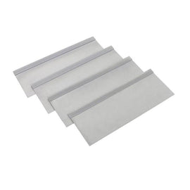 Westin/Brute 19inL x 3.5inH x 15inW Tray w/ 4 Silver Dividers - Yellow