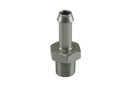 Turbosmart 6mm / 1/4in Hose End to 1/8 NPT Male Straight - Clear