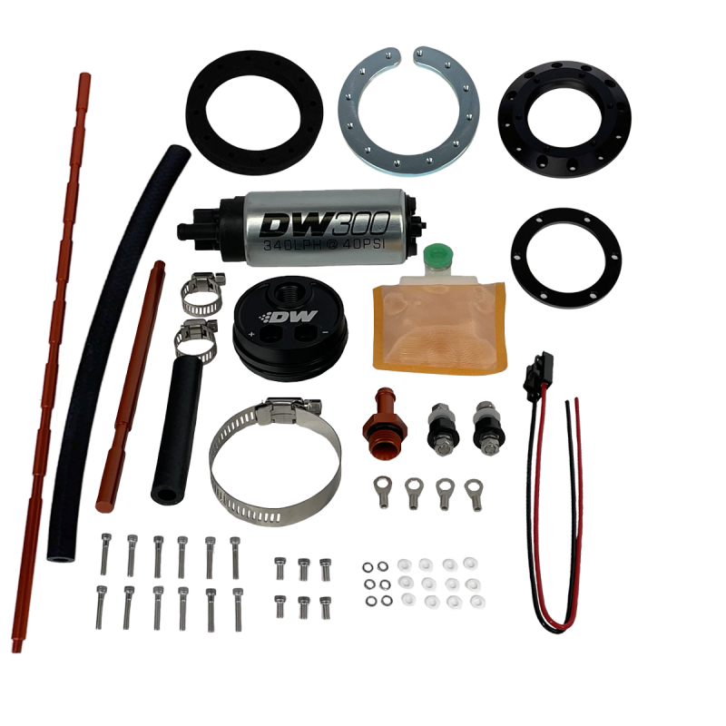 DeatschWerks Universal In-Tank Pump Mount w/DW300 340lph Fuel Pump