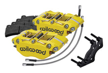 Cargar imagen en el visor de la galería, Wilwood 84-89 Porsche 911 Rear Dynapro Caliper Kit 3in MT - Yellow