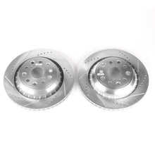 Cargar imagen en el visor de la galería, Power Stop 07-17 Lexus LS460 Rear Evolution Drilled &amp; Slotted Rotors - Pair