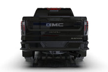 Cargar imagen en el visor de la galería, Rally Armor 20-26 GMC Sierra 2500/3500 HD Denali Black Mud Flap w/White Logo