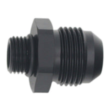 Cargar imagen en el visor de la galería, DeatschWerks 6AN ORB Male to 10AN Male Flare Adapter - Anodized Matte Black