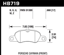 Cargar imagen en el visor de la galería, Hawk 09-11 Porsche 911 Carrera / 13-16 Porsche Boxster DTC-30 Race Front Brake Pads