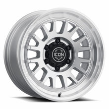 Load image into Gallery viewer, ICON Alloys Anza Silver Machined - 17x8.5 / 6x135 / 6mm / 5in BS