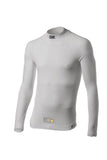 OMP ONE EVO UNDERWEAR TOP FIA 8856-2018 BLACK SZ XS/S