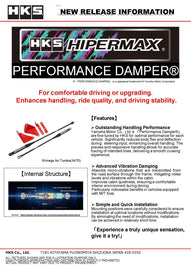 HKS Performance Damper for 2020+ Tesla MOdel Y