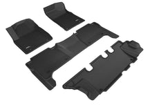 Cargar imagen en el visor de la galería, 3D MAXpider 17-18 Nissan Armada w/ Bench 2nd Row Kagu Black Full Set