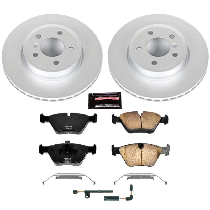 Power Stop 04-10 BMW X3 Front Z23 Evolution Sport Coated Brake Kit