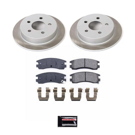 Power Stop 97-03 Pontiac Grand Prix Rear Semi-Coated Rotor Kit