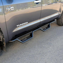 Load image into Gallery viewer, Westin 07-21 Toyota Tundra CrewMax Outlaw Drop Nerf Step Bars - Textured Black