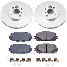Cargar imagen en el visor de la galería, Power Stop 12-18 Toyota Yaris Front Z17 Evolution Geomet Coated Brake Kit