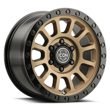 Load image into Gallery viewer, ICON Hulse 18x9 / 6x5.5 / 0mm / 5in BS Satin Bronze w/ Gloss Black Lip