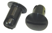 Cargar imagen en el visor de la galería, Moroso Quick Fastener - Oval Head - 7/16in x .550in - Aluminum - Black - 10 Pack