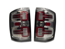 Load image into Gallery viewer, Raxiom 14-18 Chevrolet Silverado 1500 LED Tail Lights/SeqTurn Signals- Chrome- Smoked Lens