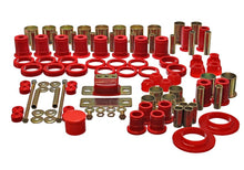 Cargar imagen en el visor de la galería, Energy Suspension 78-87 Oldsmobile Cutlass/442/F-85/Europa Red Hyper-flex Master Bushing Set