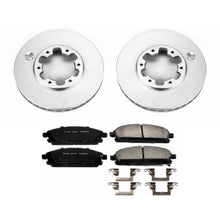 Cargar imagen en el visor de la galería, Power Stop 96-98 Nissan Pathfinder Front Z17 Evolution Geomet Coated Brake Kit