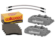 Cargar imagen en el visor de la galería, Wilwood 65-67 Ford Mustang D11 Calipers w/ Pads &amp; Lines - Anodized