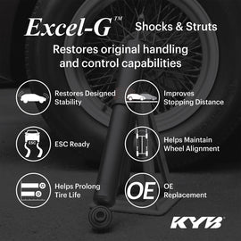 KYB 09-14 Nissan Maxima Excel-G Strut - Front Left