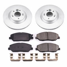 Cargar imagen en el visor de la galería, Power Stop 09-11 Hyundai Genesis Front Z17 Evolution Geomet Coated Brake Kit