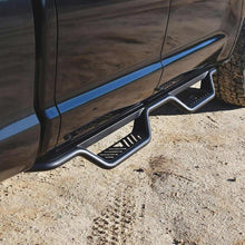 Cargar imagen en el visor de la galería, Westin 07-21 Toyota Tundra Double Cab Outlaw Nerf Step Bars - Textured Black