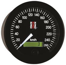 Cargar imagen en el visor de la galería, Autometer Stack 88mm 0-260 KM/H Electronic Speedometer - Black