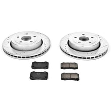 Cargar imagen en el visor de la galería, Power Stop 06-10 Jeep Grand Cherokee Rear Z23 Evolution Sport Brake Kit