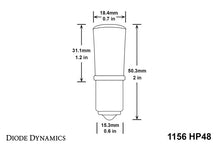 Cargar imagen en el visor de la galería, Diode Dynamics 1156 LED Bulb HP48 LED - Amber (Single)