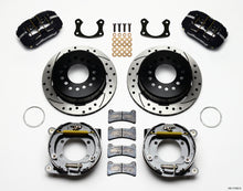 Cargar imagen en el visor de la galería, Wilwood Dynapro Low-Profile 11.00in P-Brake Kit Drilled New Big Ford 2.50in Off Staggered Mount