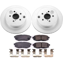 Cargar imagen en el visor de la galería, Power Stop 14-18 Subaru Forester Rear Z17 Evolution Geomet Coated Brake Kit