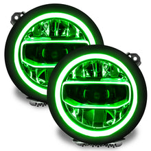 Cargar imagen en el visor de la galería, Oracle Jeep Wrangler JL/Gladiator JT RGB+W Headlight DRL Kit - w/ BC1 Controller