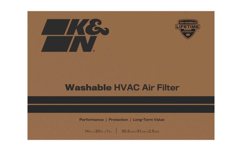 K&N HVAC Filter 14 X 20 X 1 Merv 8