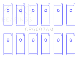 King Engine Bearings Datsun L28 (Size +0.50mm) Connecting Rod Bearing Set