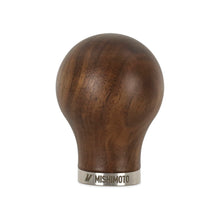 Cargar imagen en el visor de la galería, Mishimoto Round Steel Core Wood Shift Knob - Walnut