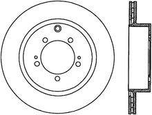 Cargar imagen en el visor de la galería, StopTech 08-15 Mitsubishi Lancer Sportstop Cryo Slotted &amp; Drilled Right Rear Rotor