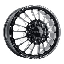 Cargar imagen en el visor de la galería, Weld Off-Road W121 20X8.25 Scorch Front 8X200 ET108 BS8.90 Gloss Black MIL 142.2