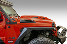 Cargar imagen en el visor de la galería, DV8 Offroad 18+ Jeep JL Heat Dispersion Hood - Primer Black