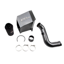 Cargar imagen en el visor de la galería, Wehrli 2004.5-2005 LLY Duramax 4in Intake Kit with Air Box- Gloss Black