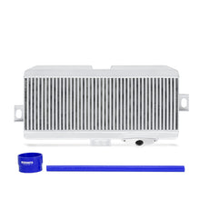 Cargar imagen en el visor de la galería, Mishimoto Subaru 08-15 WRX STi Top-Mount Intercooler Kit - Powder Coated Silver &amp; Blue Hoses