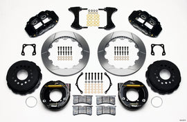 Wilwood Narrow Superlite 4R Rear P-Brk Kit 12.88in Chevy 12 Bolt-Spec 3.15in Bearing