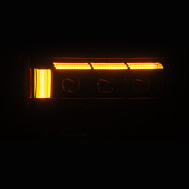 AlphaRex 24-26 Toyota LC250 NOVA LED Proj Headlight Alpha Blk  w/Activ Light/Seq Signal/Switchback